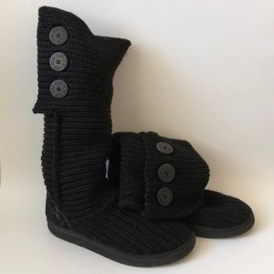 UGG classic cardy sweater boots